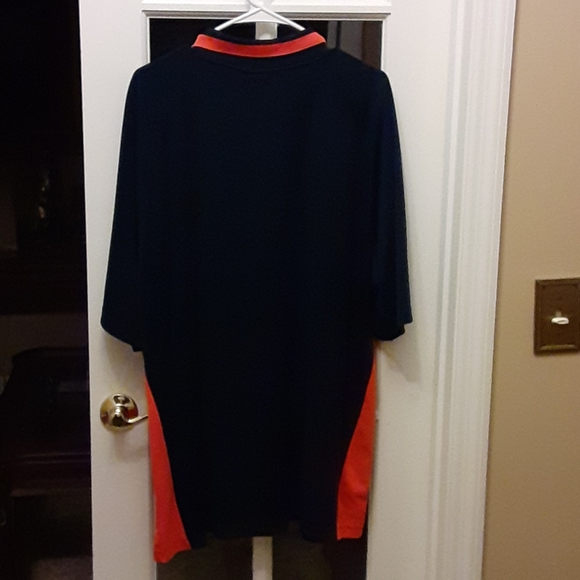 College Classics MoistureWear AUBURN TIGERS polo orange blue short slv XXL  EUC… - Picture 4 of 5